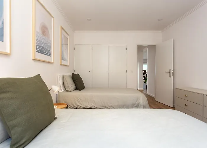 Beachfront Apartment, 25m From The With Ac And Heating سانتا كروز